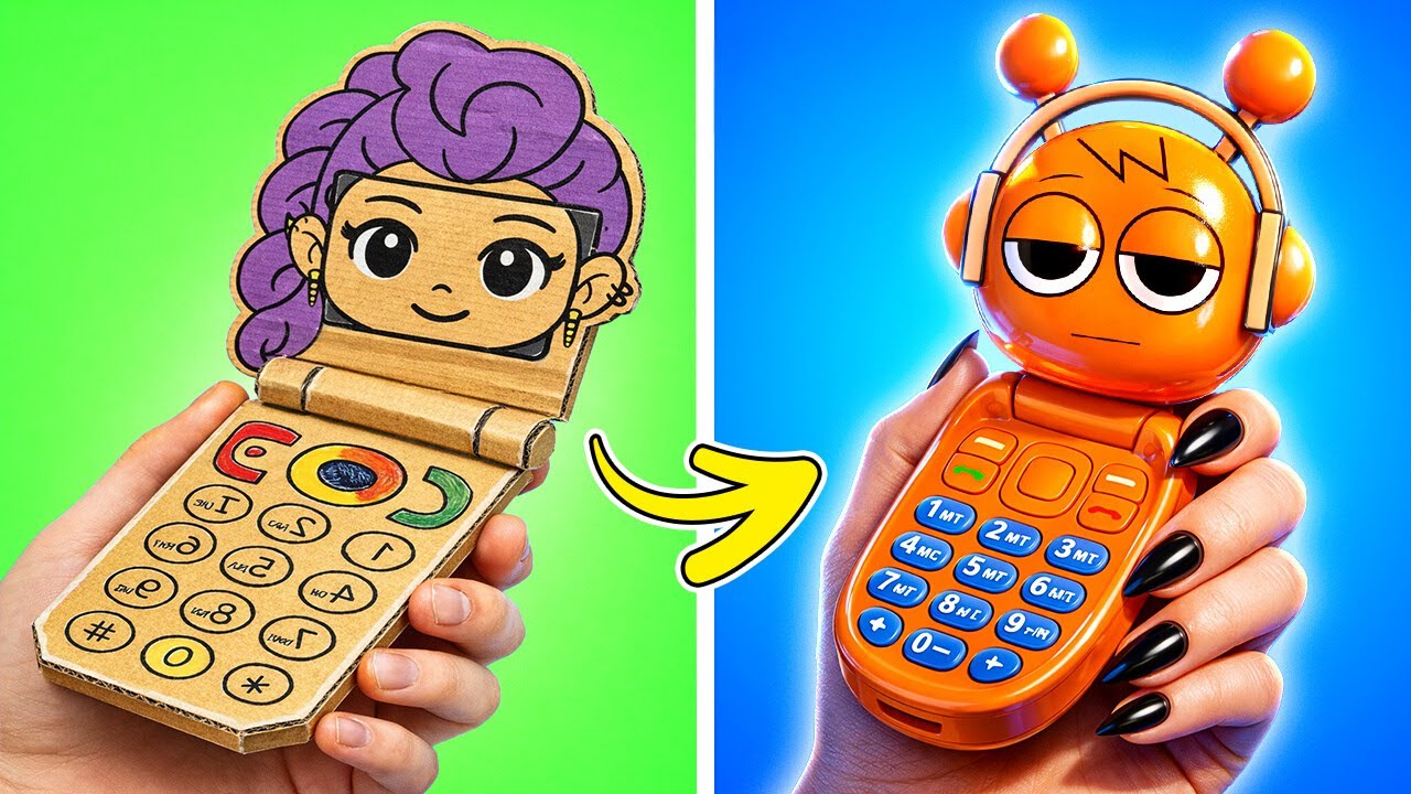 We Turned K-Pop Into Sprunki 😱🎤 Giant Cardboard House Collab