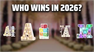 The Top 5 Best Giant Letter Signs in 2026 - Must Watch Before Buying!