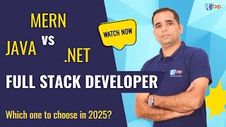 MERN vs Java vs .NET | Full Stack Developer Scope on LinkedIn | Career Insights 2025