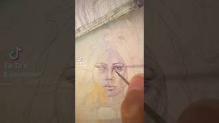 White Buffalo Calf Woman | Shamanic Medicine Painting Timelapse #whitebuffalo #sacredart #watercolor