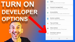 HOW TO Turn On DEVELOPER OPTIONS on Android | Android Tip &amp; Tricks