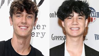 ✅  TikTok stars Bryce Hall and Jaden Hossler, both members of the creative collective Sway House, ha