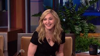 Madonna - The Tonight Show with Jay Leno Interview, 2012