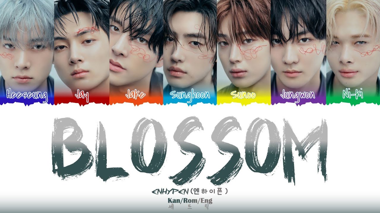 CORRECT ENHYPEN BLOSSOM Lyrics Color Coded Lyrics Kan correct-enhypen-blossom-lyrics-color-coded-lyrics-kan