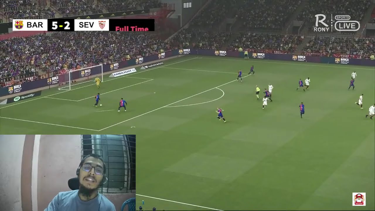 Barcelona vs Sevilla Fc | La Liga 2026 | Full Match Streaming | PES 21 Simulation Gameplay