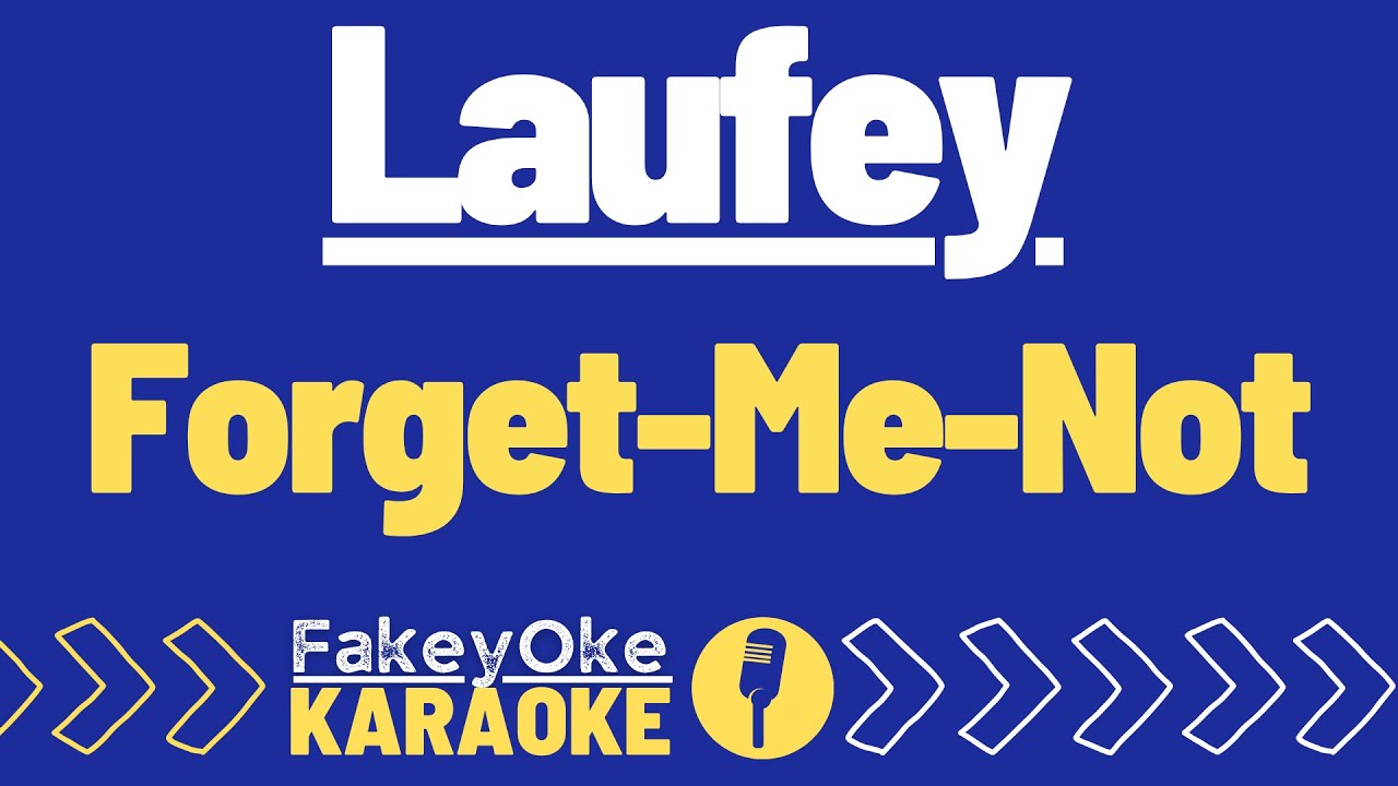 Laufey - Forget-Me-Not [Karaoke]
