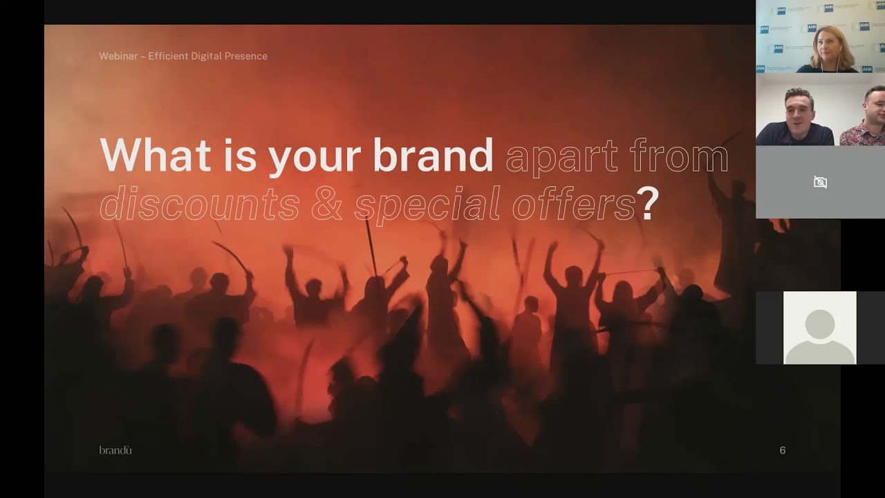 AHK Webinar: Effective Communication in Social Media and on the Web