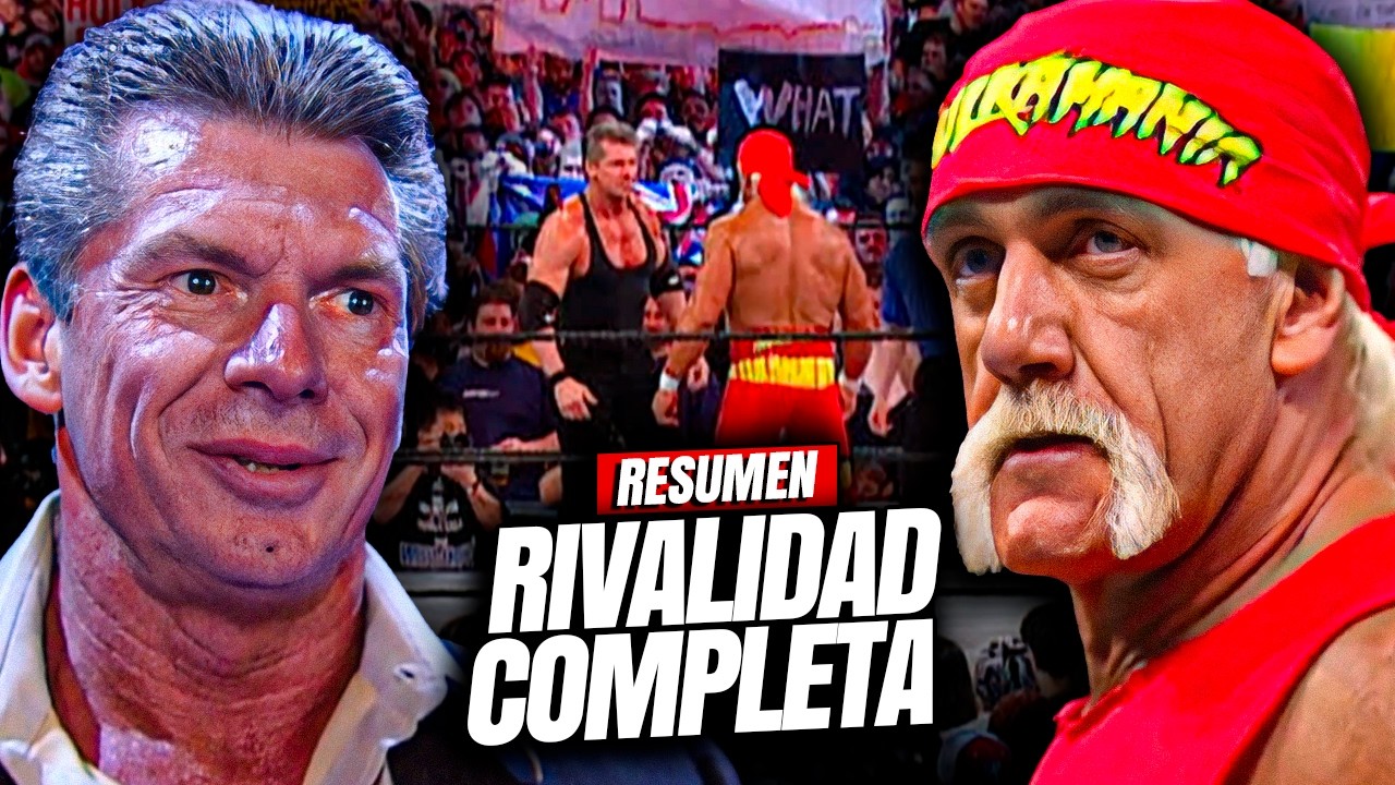 ¡EL FIN DE HULKAMANIA! MR. MCMAHON VS HULK HOGAN RESUMEN DE RIVALIDAD