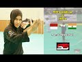 "PIPIT KAMELIA" (INDONESIA,VS INDIA) Class D Female, Pencak Silat Invitation Asian Games 18th