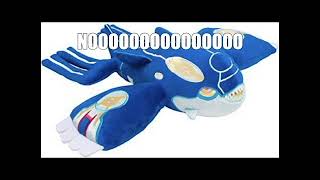Kyogre gets turned into a marketable plushie