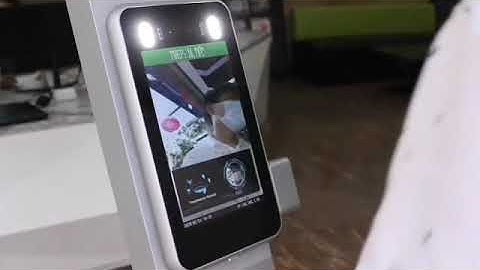Face recognition terminal with Wrist Temperature Measurement