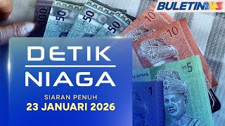 Ringgit Cecah RM3.99 Berbanding Dolar AS | Detik Niaga, 23 Januari 2026