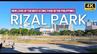 NEW LOOK of Rizal Park Luneta in Manila! Updated Design Of The Iconic Luneta Park | Manila Update PH