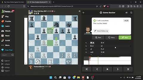 WISE OLD MAN DEFEATED IN 1 TRY?! chess.com NEW RUNESCAPE BOT