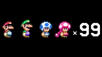 Super Mario Maker 2 – 4 Players Super Worlds Local Multiplayer (Co-Op) Walkthrough World 1