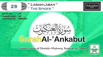 29 Surah Al 'Ankabut | سورة العنكبوت | Sheikh Mishary Rashid Al Afasy