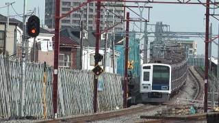 【HD】西武6000系6113F 副都心線ATO試運転 石神井公園高架アプローチ部