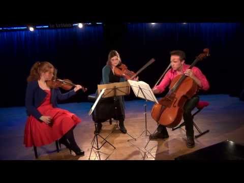 Schnittke Trio for violin viola and cello (1985) COMPLETE / DARMON - GILL - MASLENNIKOV (live)