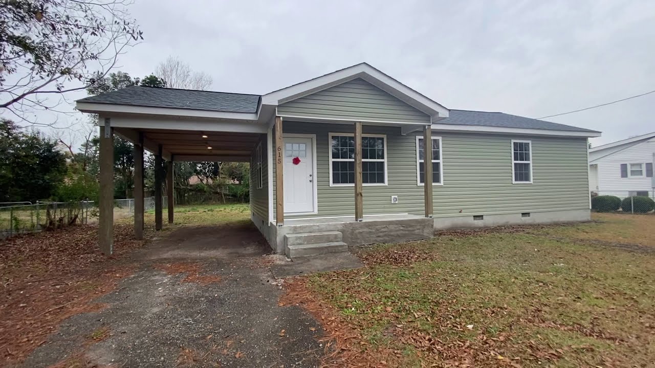 Homes for Sale 615 Elm St,. Jacksonville NC YouTube