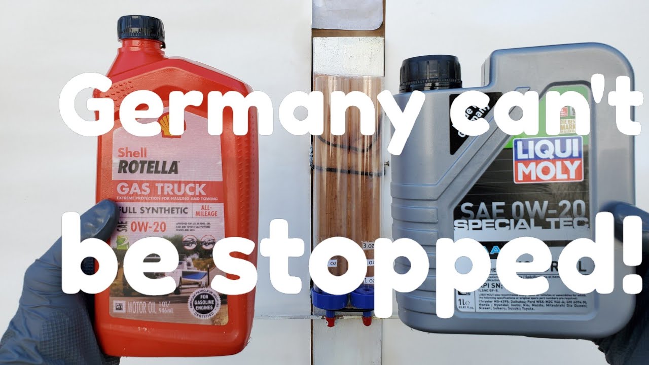 Liqui moly engine oil Germany's best!! vs Rotella YouTube