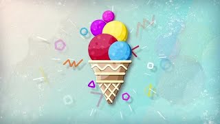 Ice Cream Logo After Effects Templates