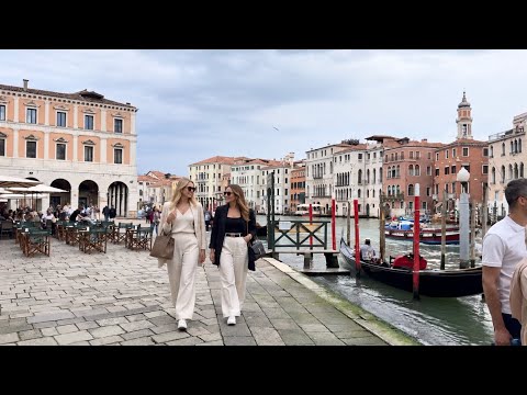 Venice, Italy 🇮🇹 – A Cloudy Day in the World’s Most Beautiful City – 4K HDR Walking Tour