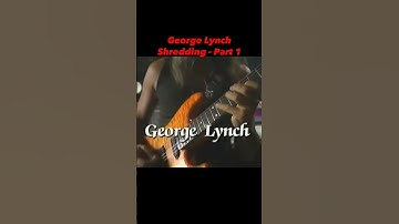 Thumbnail of George Lynch - Shredding Part 1 - Amazingly Underrated Guitarist - #music #shorts