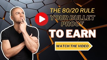 Mastering the 80/20 Rule: Unlocking Effortless Wealth 💡👍🔥#earnmoney #affiliatemarketing #affiliate