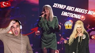 Italian React 🇹🇷 Zerrin Özer - Kıyamam (Zeynep Avci) | The Voice of Germany 2021