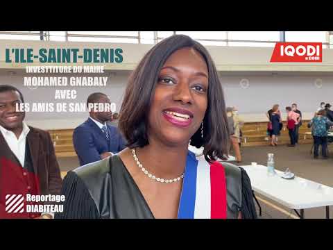 Investiture du maire de l’ile-Saint-Denis 2020