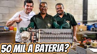 Quanto custa arrumar a bateria de um carro híbrido?