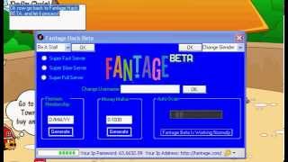 Fantage BETA Hack - July 2013 - Read description