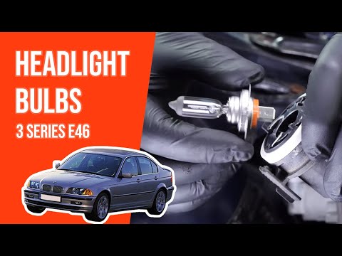 How to replace the headlight bulbs 3 Series E46 💡