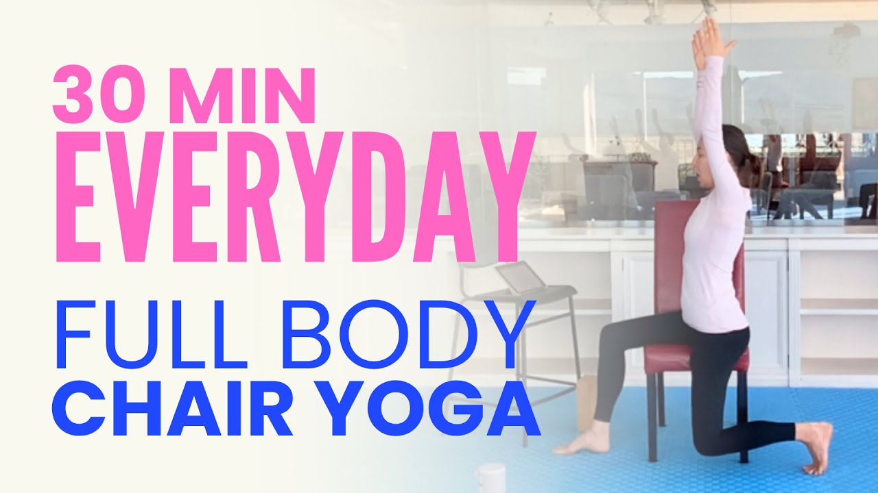 30 Min EVERYDAY Chair Yoga | Gentle Seated Practice for Seniors to Keep Independence!