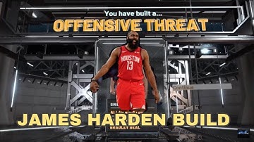 JAMES HARDEN BUILD ON NBA 2K20!!!!!!BEST SHOOTING GUARD BUILD ON NBA 2K20