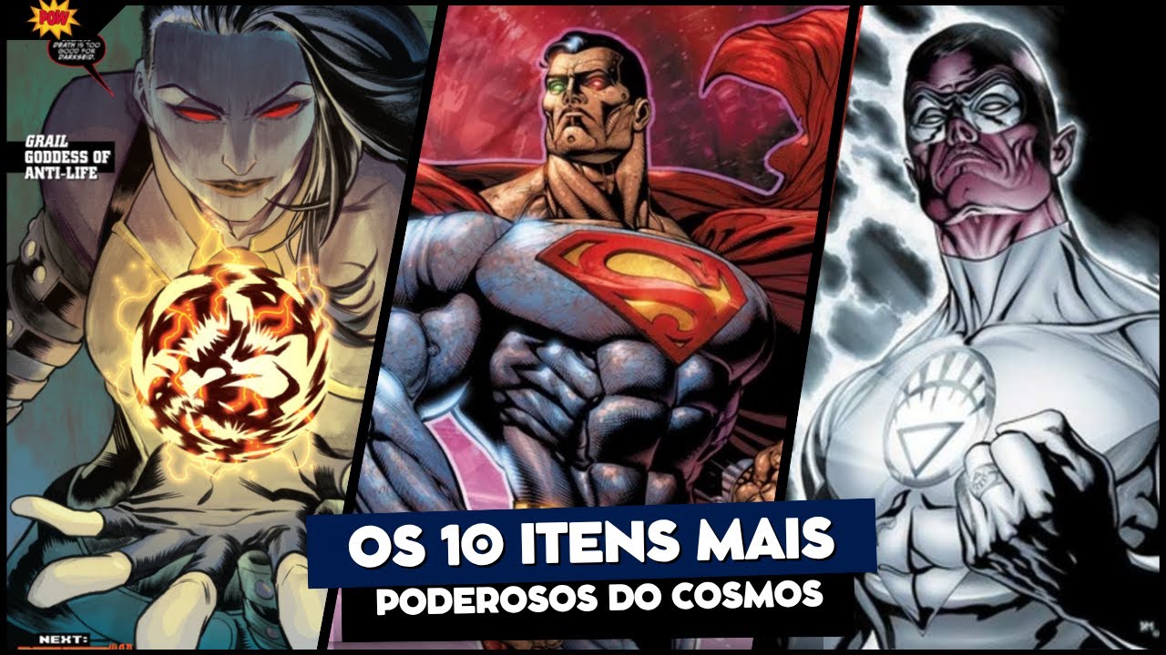OS ITENS CÓSMICOS MAIS PODEROSOS DA DC