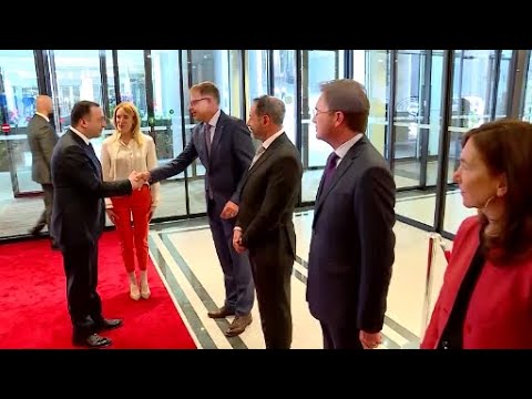 ირაკლი ღარიბაშვილი ბრიუსელში ევროპარლამენტის პრეზიდენტ რობერტა მეცოლას შეხვდა