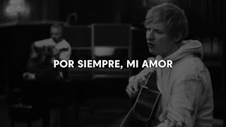 Video thumbnail of "Ed Sheeran & J Balvin - Forever My Love (Traducida al Español) (Video Oficial)"