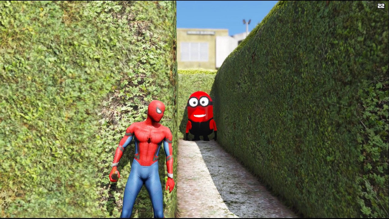 GTA 5: Spiderman Vs Minions Adventures - Extreme Jumps & Fun Ragdoll EP- 8