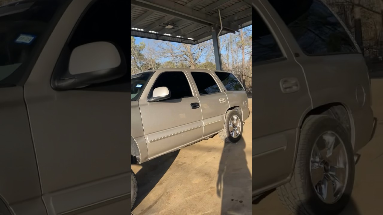 Free Squatted Tahoe just sitting at Car Wash?🤔 Would yall take it? 