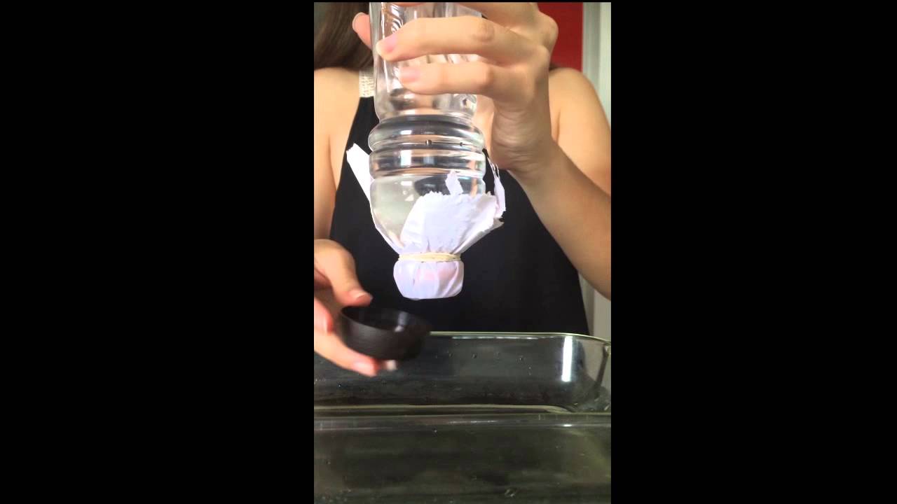 ¿Por qué no cae el agua? YouTube ¿Por qué no cae el agua? YouTube