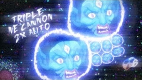 THE 😱UNBELIEVABLE😱 PLAYER OF BLOB.IO - TRIPLE NE CANON 2 AUTO #TURBOYTRANK