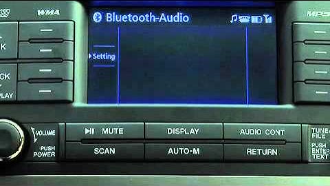 2011 - 2007 Mazda CX-9 Mazda CX-9 Bluetooth Audio Streaming With Bose Tutorial
