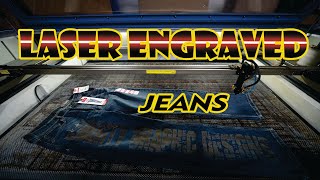 HOW TO DECORATE JEANS WITH A LASER