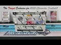 2022 Chronicles Football Mega Box Target Exclusive! Nice Recon Insert! ✨
