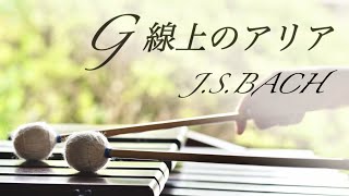 マリンバの響きに包まれる癒しのクラシックG線上のアリア  J.S.BachAir on the G Stringヒーリングミュージックmarimba