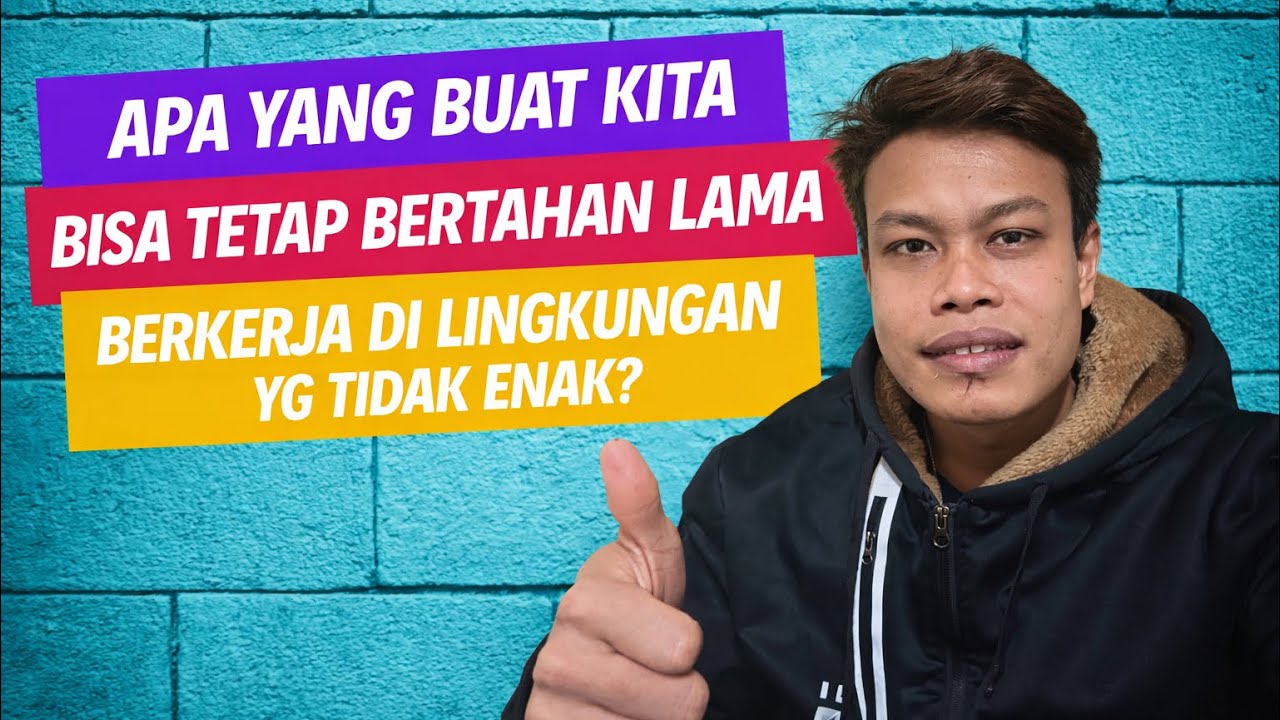 Lingkungan kerja tidak enak tapi bikin betah!
