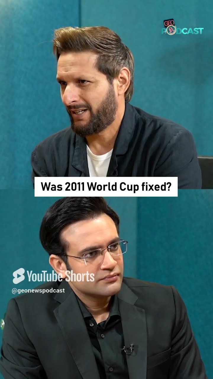 2011 World Cup Fixed?? #geopodcast #shahidafridi #imrankhan #shorts