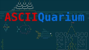 ASCIIQuarium, ASCII aquarium in terminal