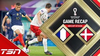 France vs. Denmark Highlights  FIFA World Cup 2022